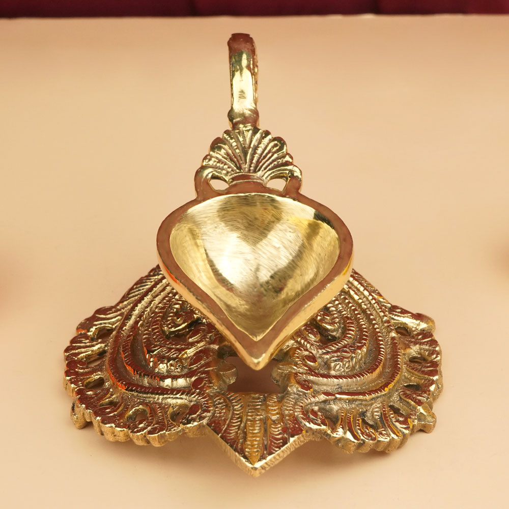 Designer Brass Aarti Diya