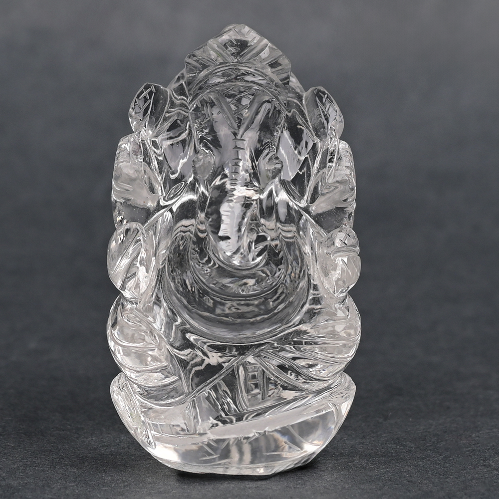 Buy Sphatik Ganesh Idol - 55 gms from Rudra Centre (Rudraksha Ratna) at reasonable prices.