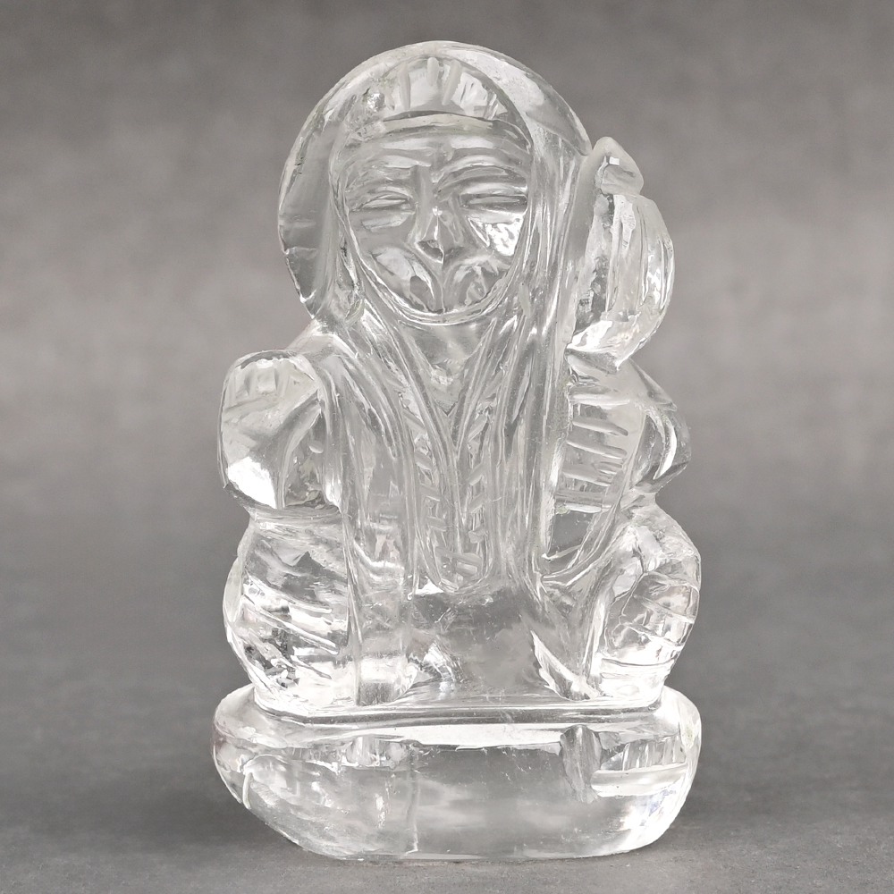 Buy Sphatik Crystal Hanuman Murti - 53 gms from Rudra Centre (Rudraksha Ratna) at reasonable prices.