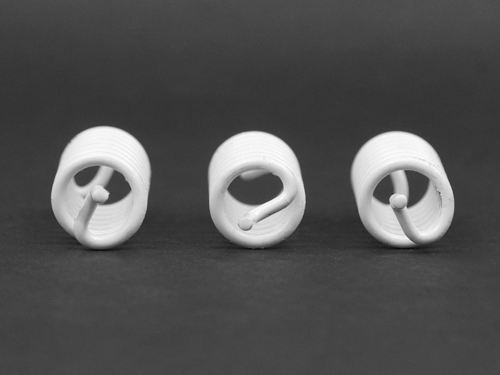 White Round Spring