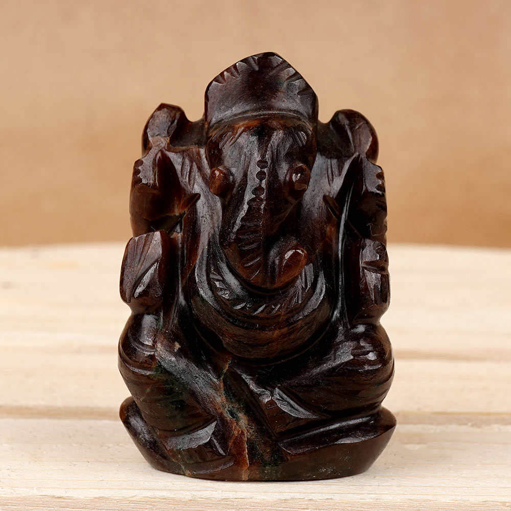 Gomedh Ganpati Murti - 83 gms