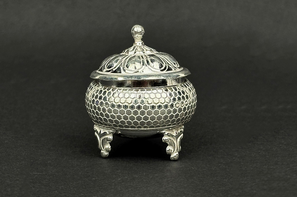Buy Pure Silver Container Online @ Best Price - Rudraksha Ratna