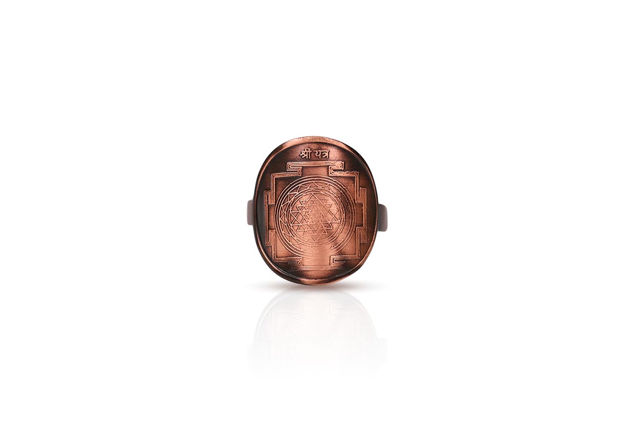 Shree Yantra Copper Ring