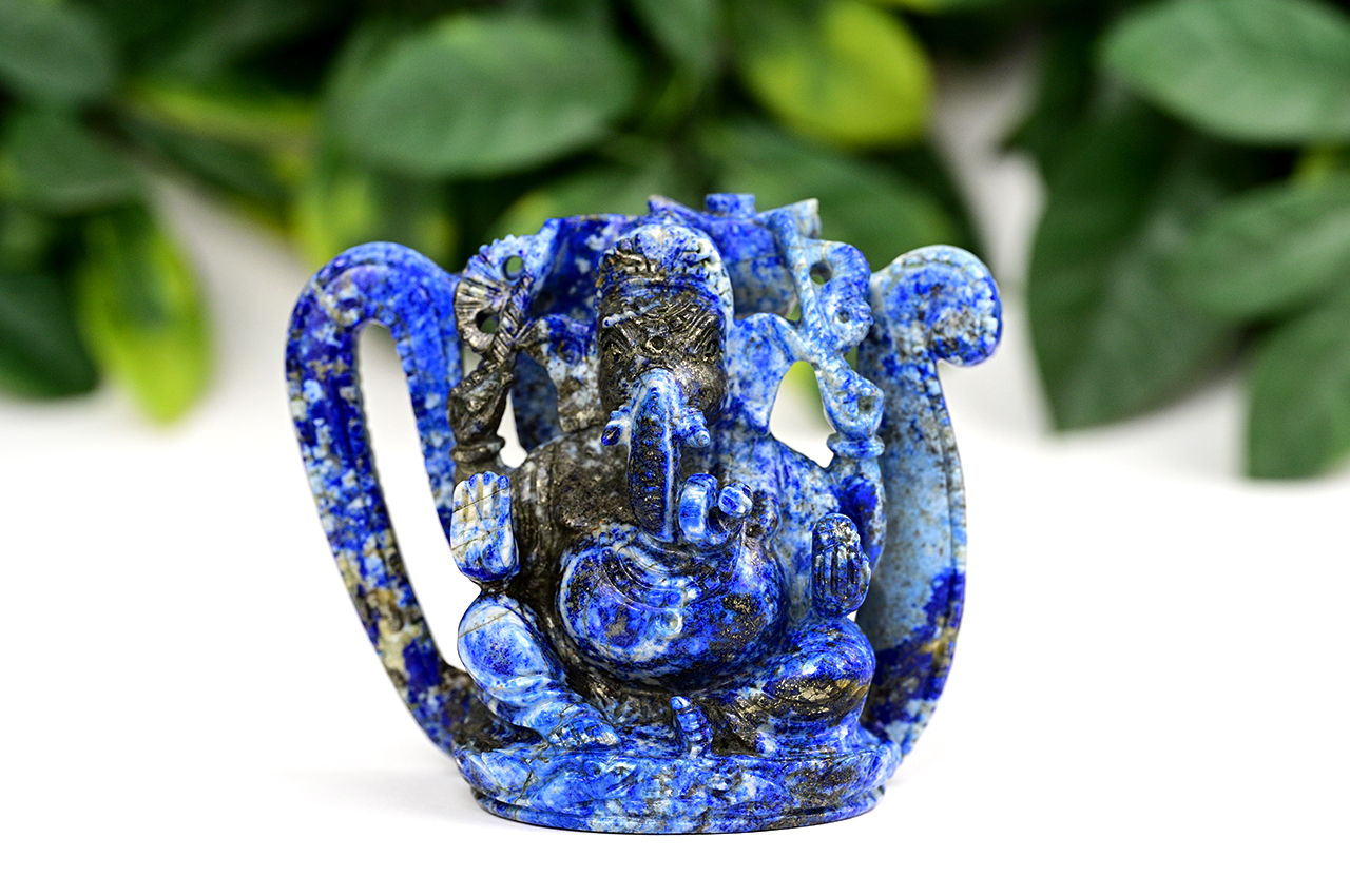Lapis  Lazuli   Ganesha - 455  gms