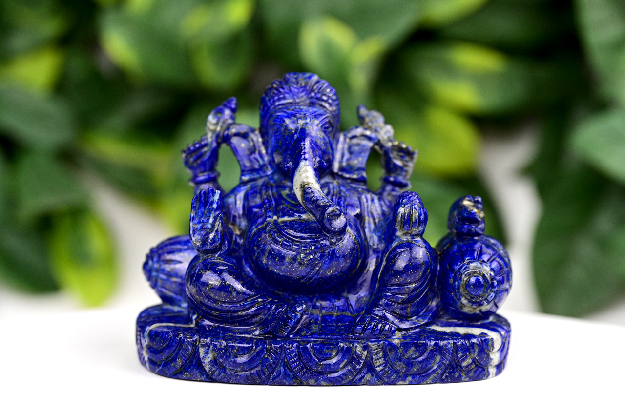 Lapis Lazuli Ganesha - 687 gms