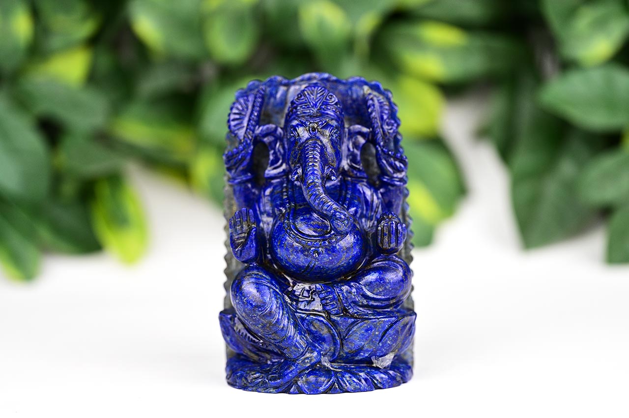 Lapis Lazuli Ganesha - 992 gm