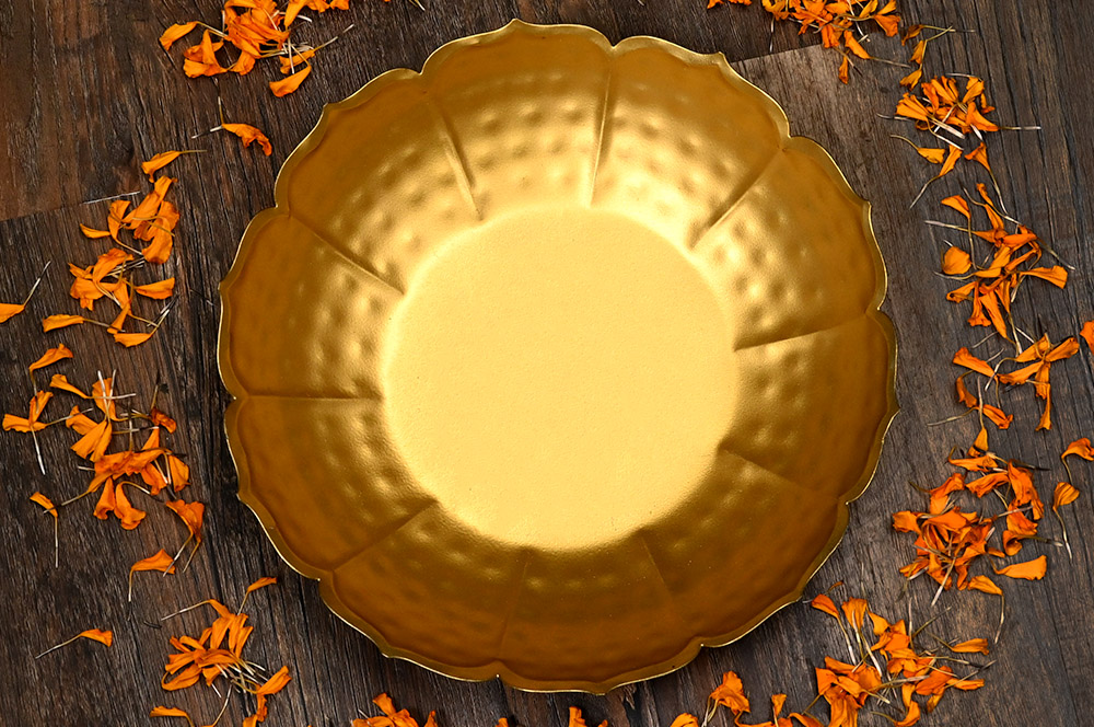 Tasla Taj Design Flower Urli Bowl