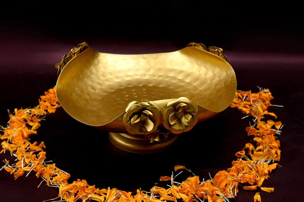 Designer Rose Urli Bowl
