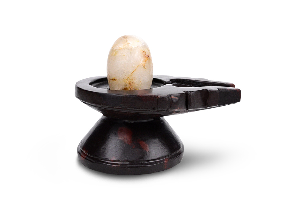 Banalingam with Stone Yoni Base CCXLV