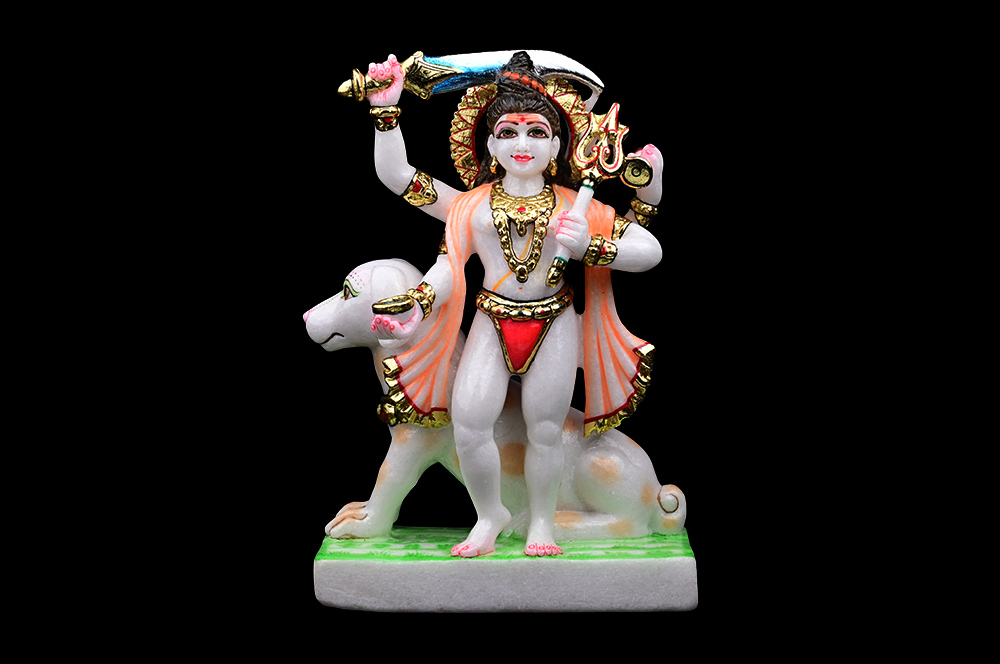 Kaal Bhairav Marble Idol