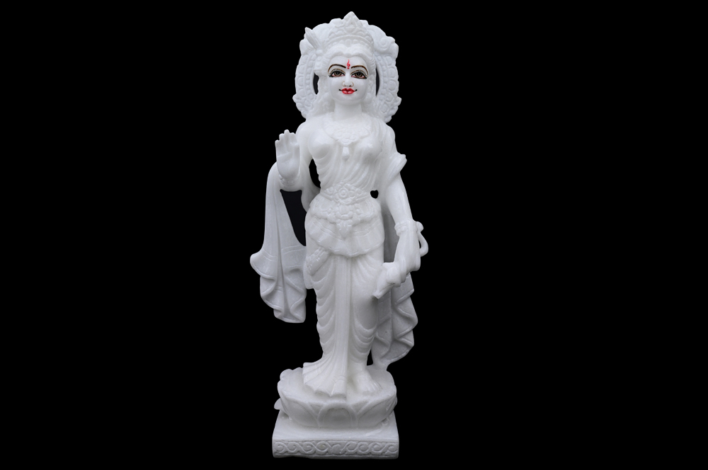 Radha Krishna Marble Idol