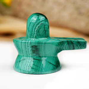 Shivlinga in Malachite - 66 gms