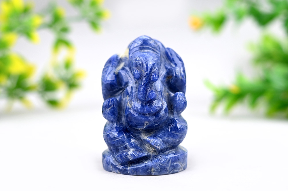 Lapis Lazuli Ganesha - 78 gms