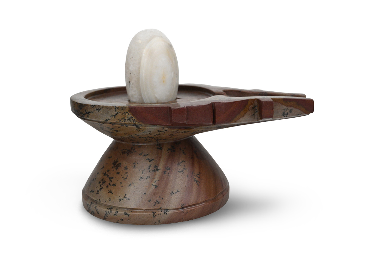 Banalingam with Stone Yoni Base