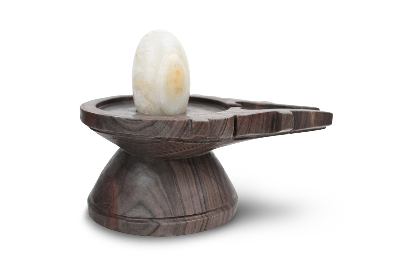 Banalingam with Stone Yoni Base