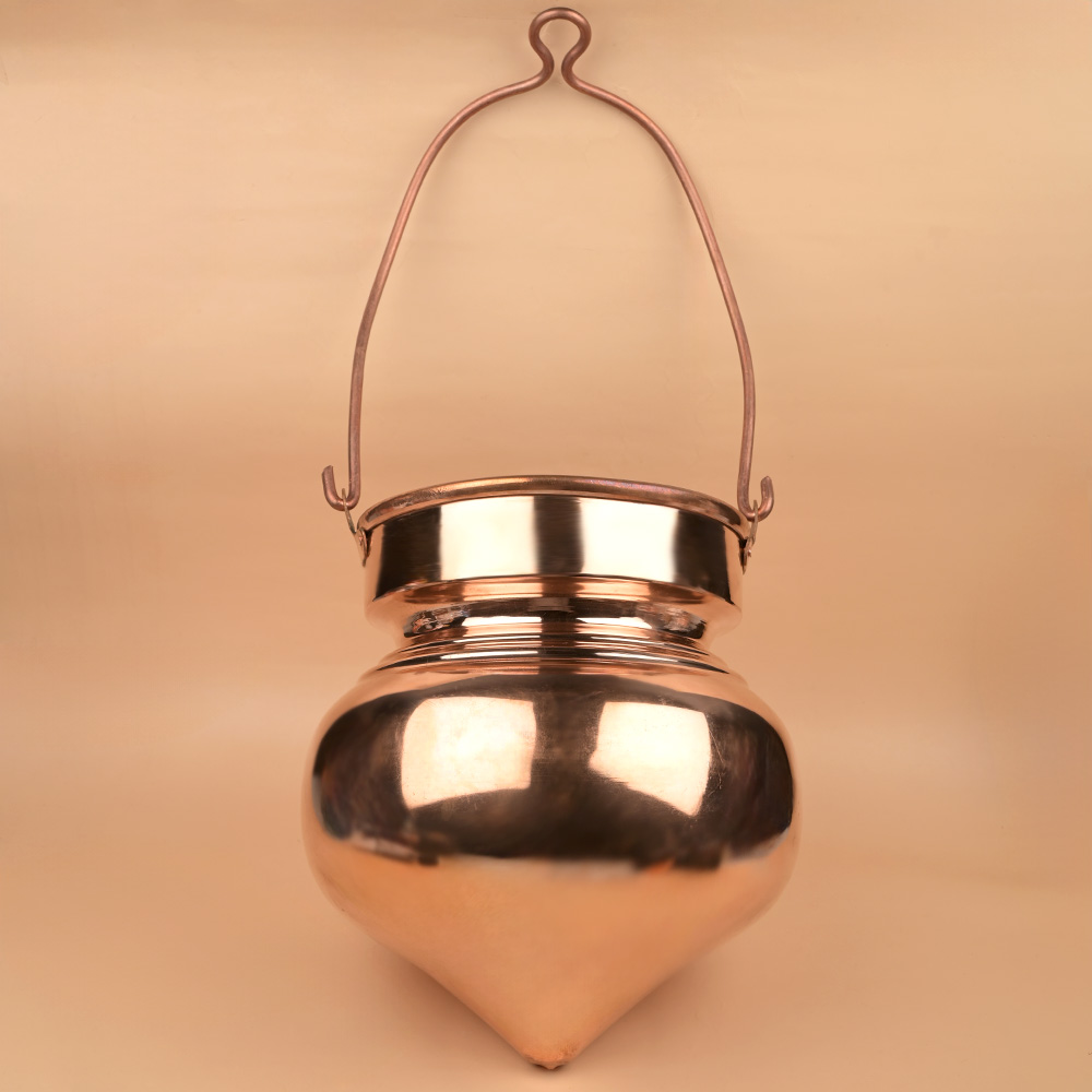 Pure Copper Hanging Abhishek Kalash Jaldhara