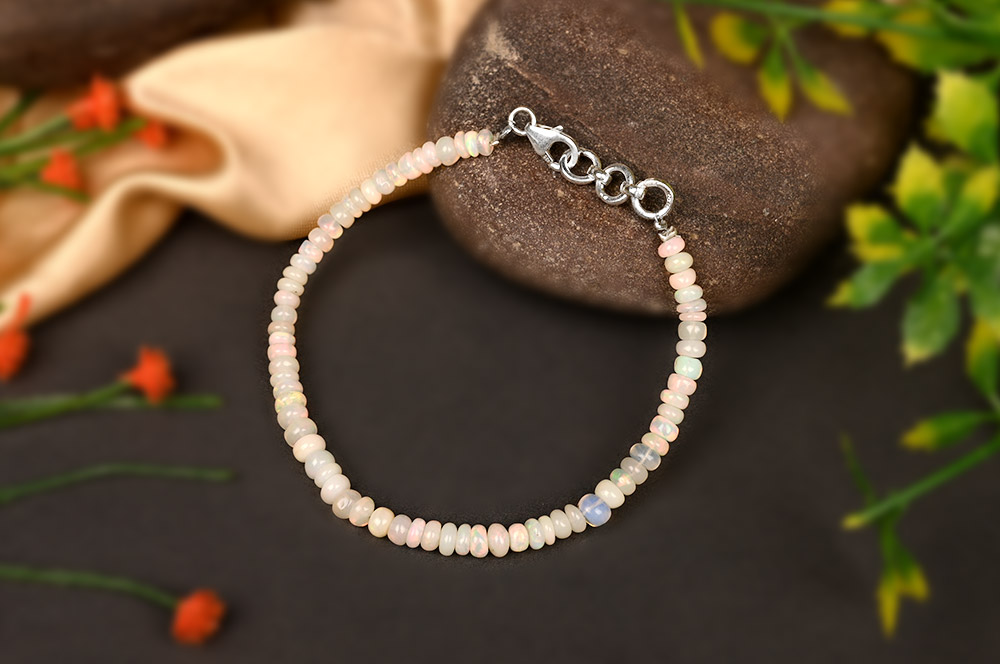 Opal Rainbow Fire Bracelet