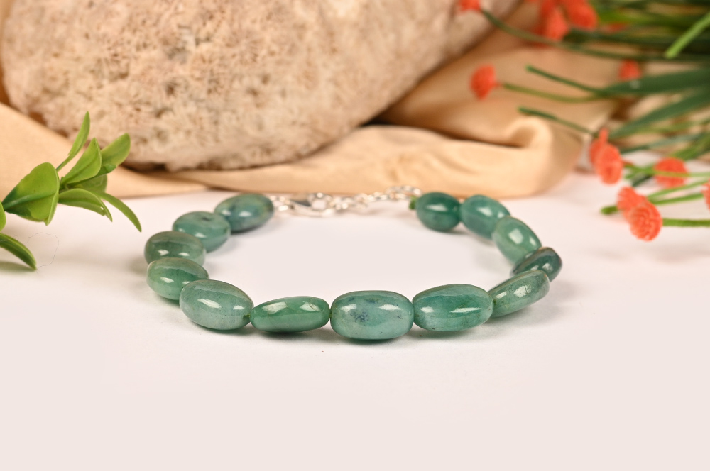 Emerald Oval Bracelet - 121.35 Carats