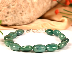K-26333-2 Emerald Oval Bracelet - 121.35 Carats