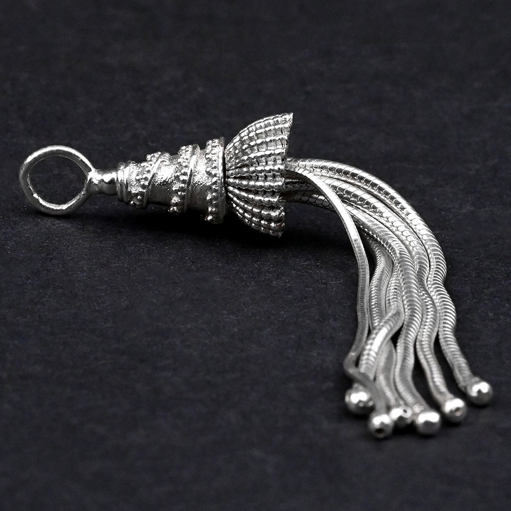 925 Silver Designer Tassel