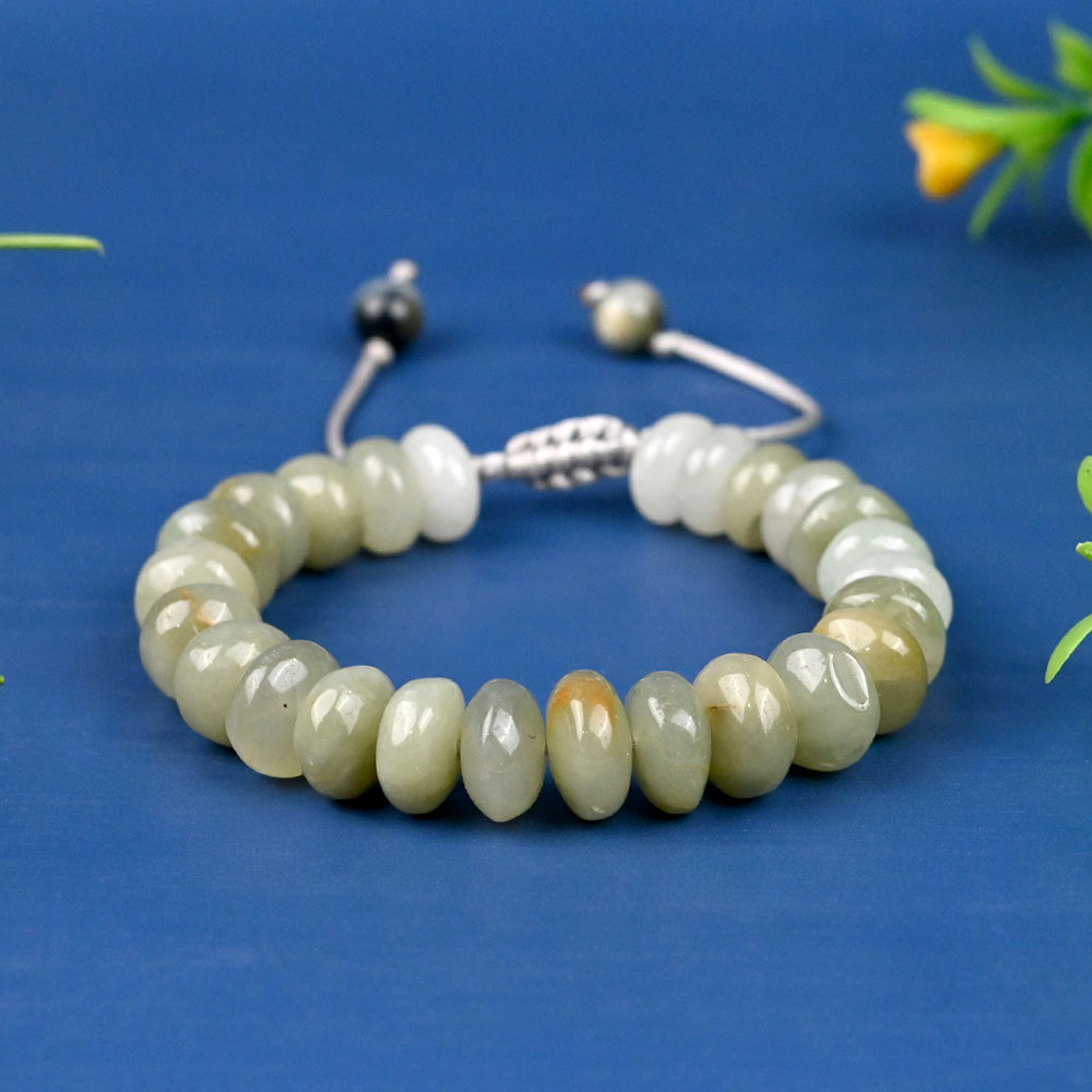 Cat's Eye Elliptical Beads Bracelet