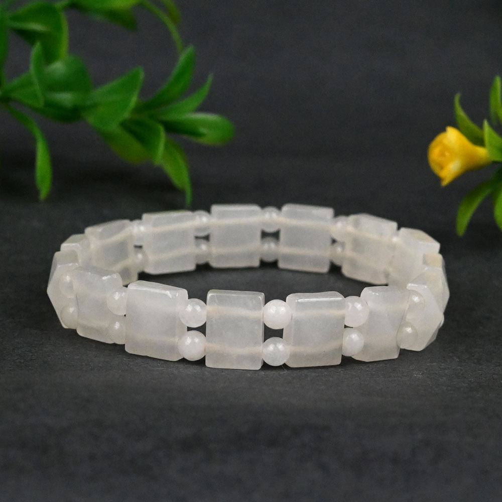 White Agate Bracelet