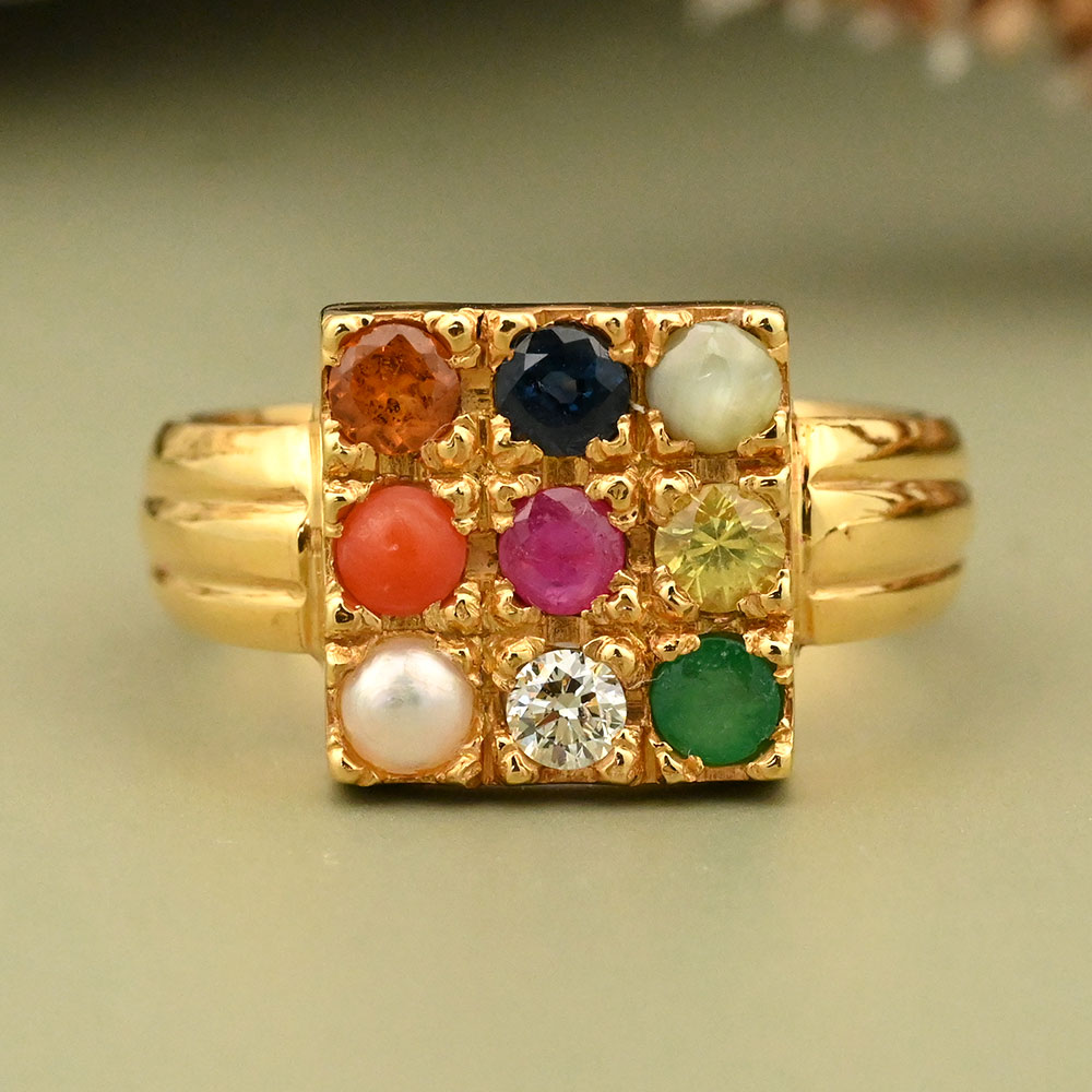 Navratna Gold ring