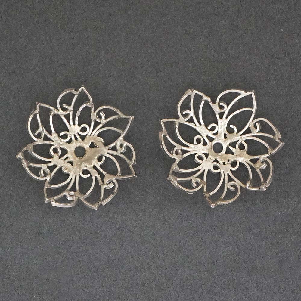 Silver Butterfly Cap