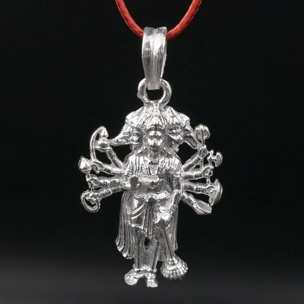 Panchmukhi Hanuman 925 Silver Pendant