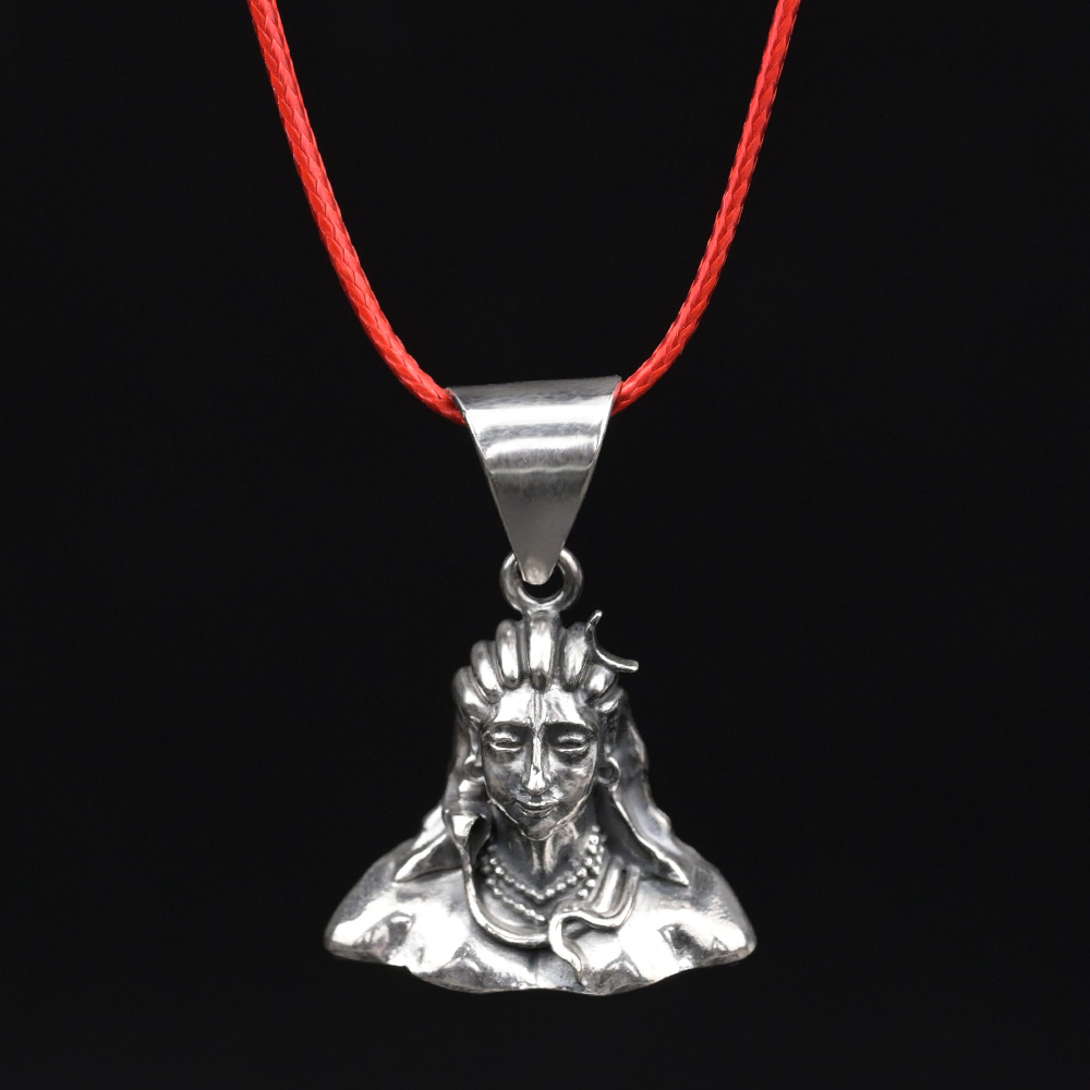 Adiyogi Shiva 925 Silver Pendant
