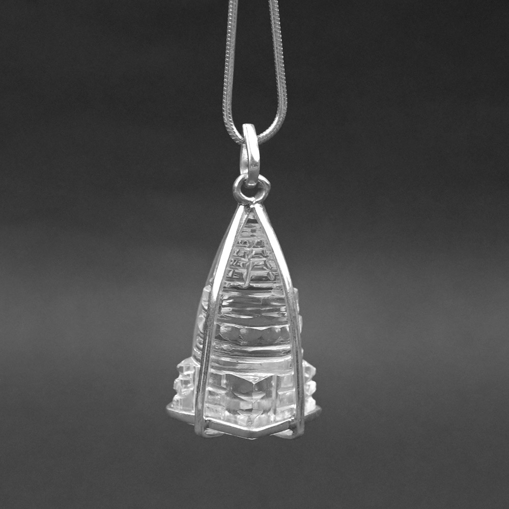 Sphatik (Crystal) Shreeyantra Locket