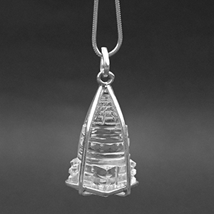 Sphatik (Crystal) Shreeyantra Locket