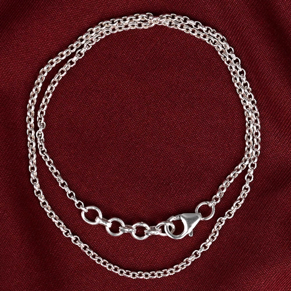 925 Sterling Silver Thin Rolo Chain