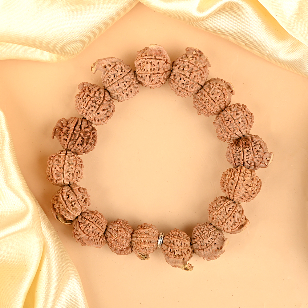 10 Mukhi Ganesh Rudraksha Bracelet