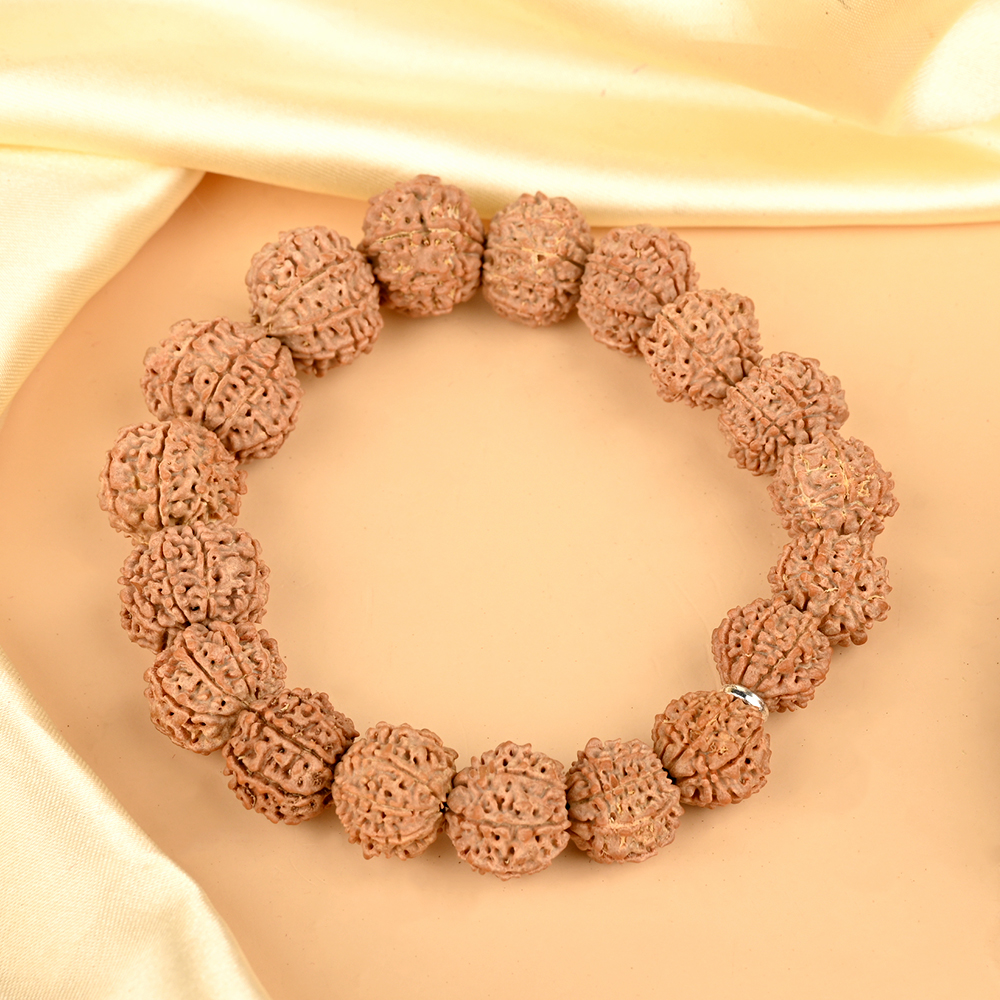 9 Mukhi Nepali Bracelet (Extra Small Beads)