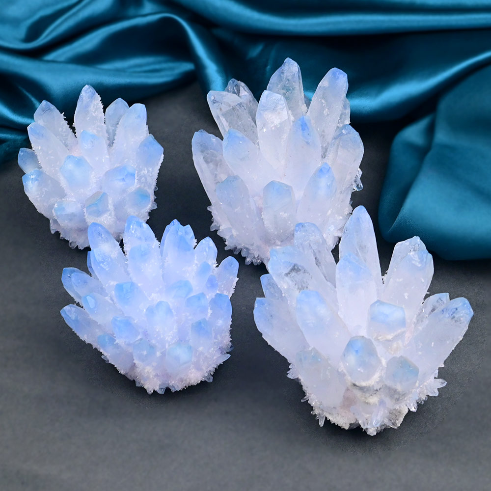 Natural Aquamarine Cluster