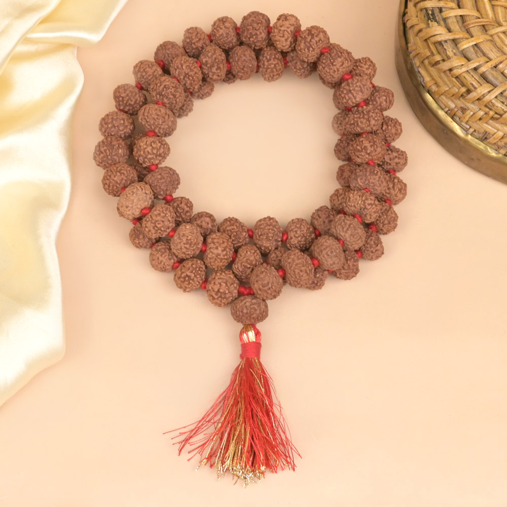 9 Mukhi Rudraksha Mala