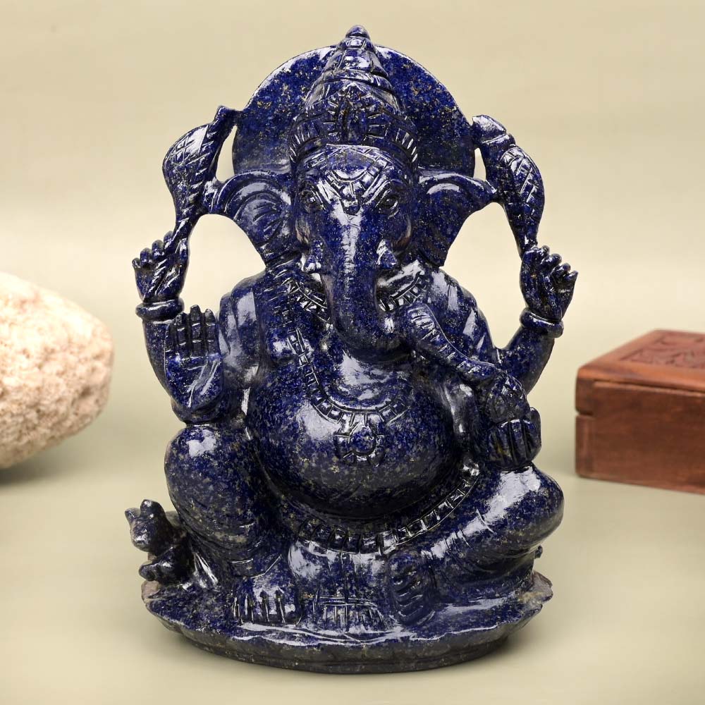 Lapis Lazuli Ganesha - 800 gms