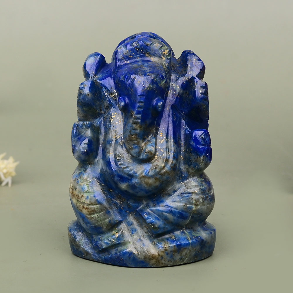 Lapis Lazuli Ganesh Idol - 70 gms