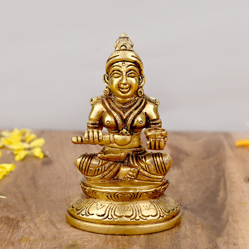 Annapurna Brass Idol
