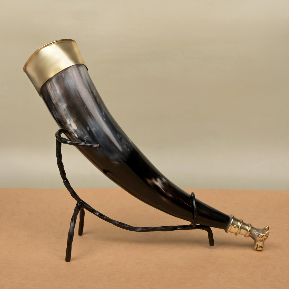 Bull Horn Gaumukhi Shringi for Abhishek - 224 gms