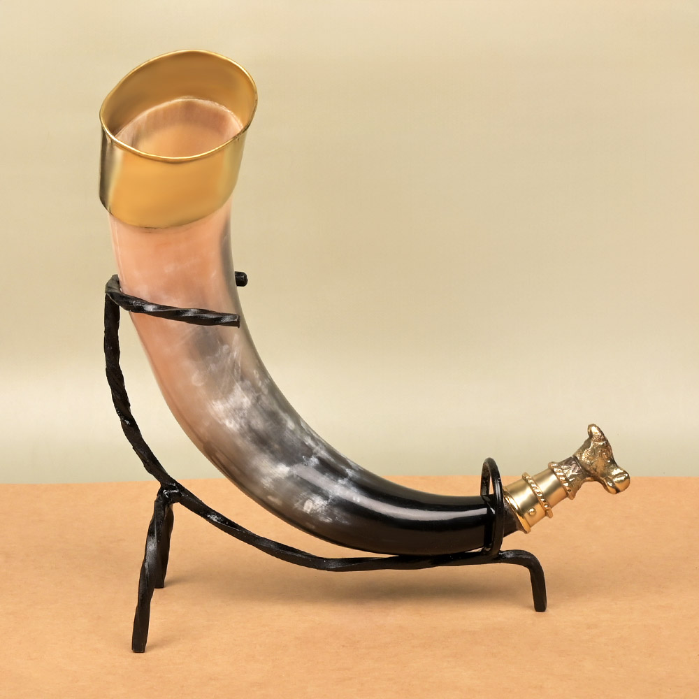 Bull Horn Gaumukhi Shringi for Abhishek - 278 gms