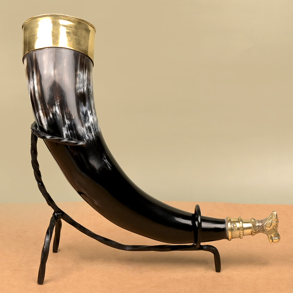 Bull Horn Gaumukhi Shringi for Abhishek - 258 gms