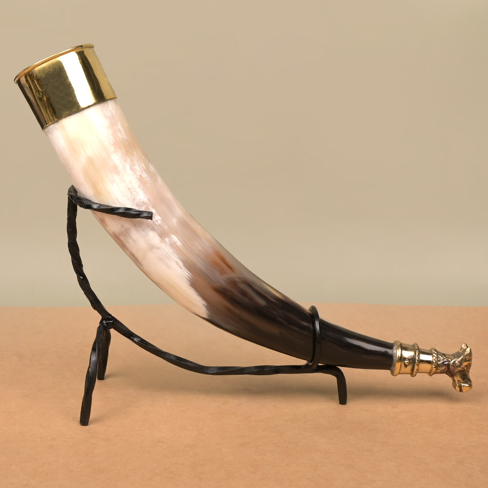 Bull Horn Gaumukhi Shringi for Abhishek - 330 gms