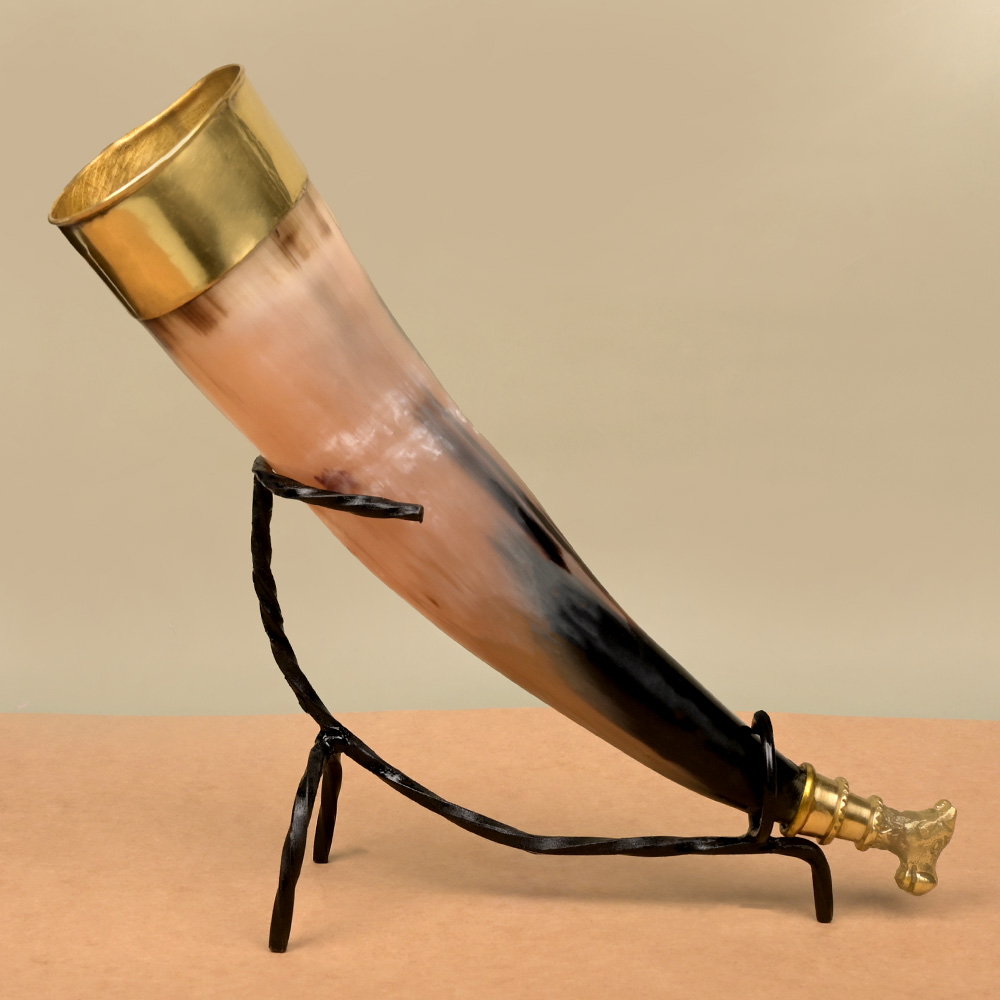 Bull Horn Gaumukhi Shringi for Abhishek - 294 gms