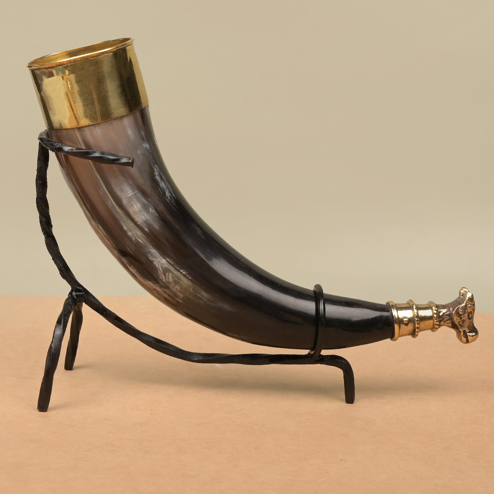 Bull Horn Gaumukhi Shringi for Abhishek - 292 gms