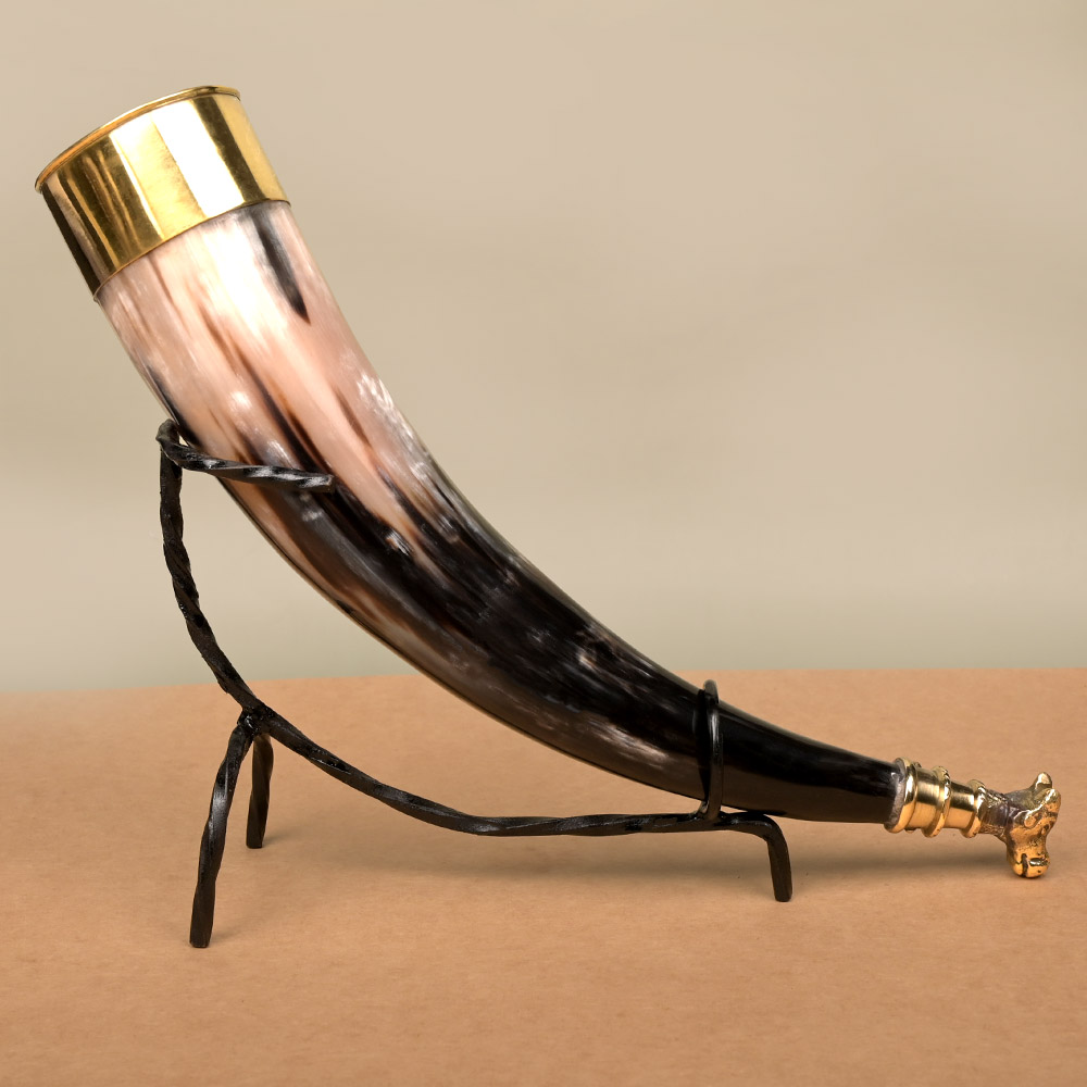 Bull Horn Gaumukhi Shringi for Abhishek - 263 gms