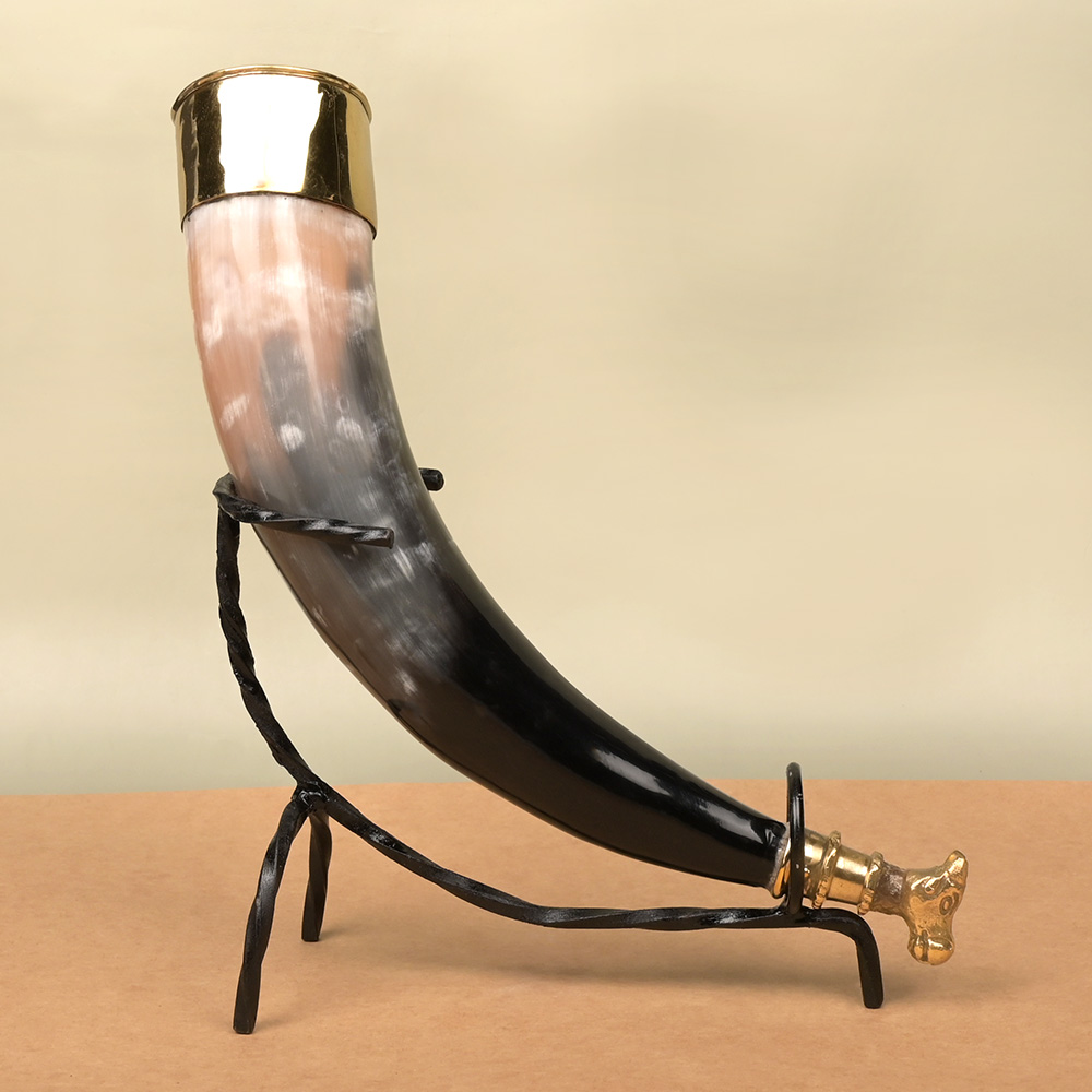Bull Horn Gaumukhi Shringi for Abhishek - 276 gms