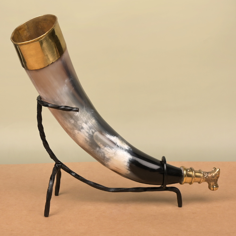 Bull Horn Gaumukhi Shringi for Abhishek - 384 gms