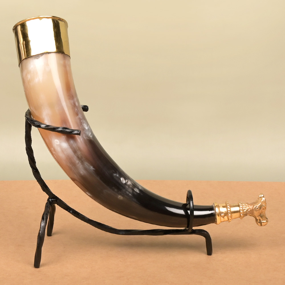 Bull Horn Gaumukhi Shringi for Abhishek - 261 gms